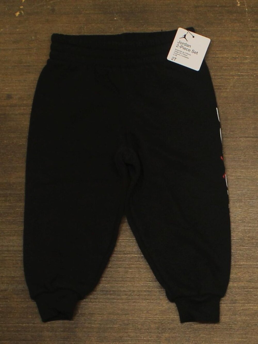 NEW Jordan Toddler Boys Pull On Sweatpants 75F270G Black 2T